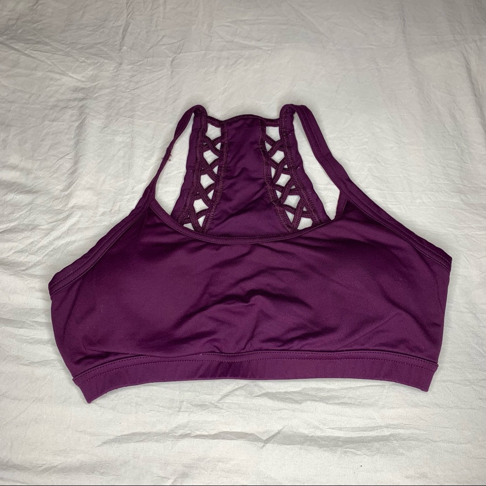 Purple Sports Bra